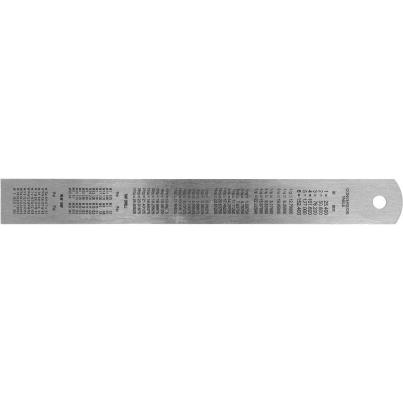 YT-70720 YATO Rigla otel inoxidabil, lungime 150 mm