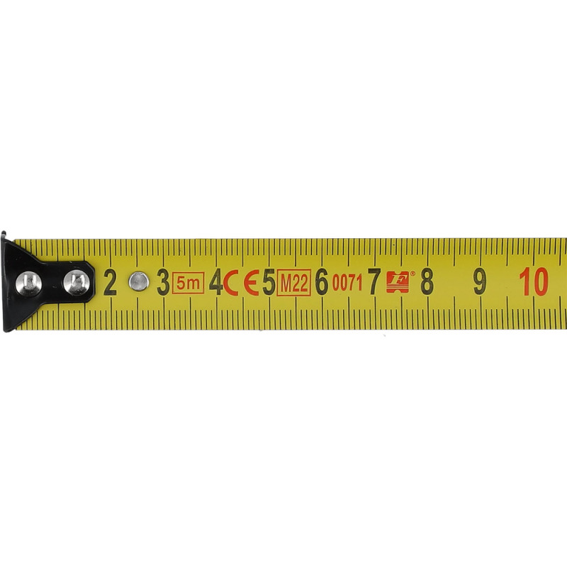 YT-71071 YATO Ruleta 5m x 19 mm, banda de otel