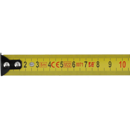 YT-71071 YATO Ruleta 5m x 19 mm, banda de otel