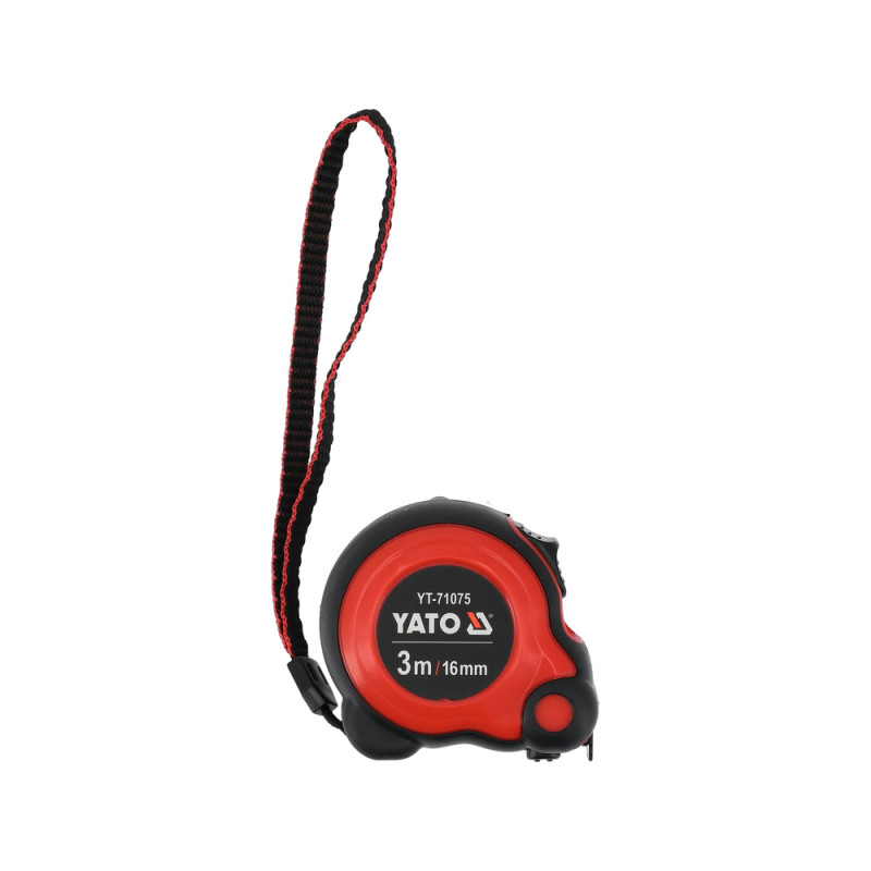 YT-71075 YATO Ruleta 3m x 16 mm, banda de otel