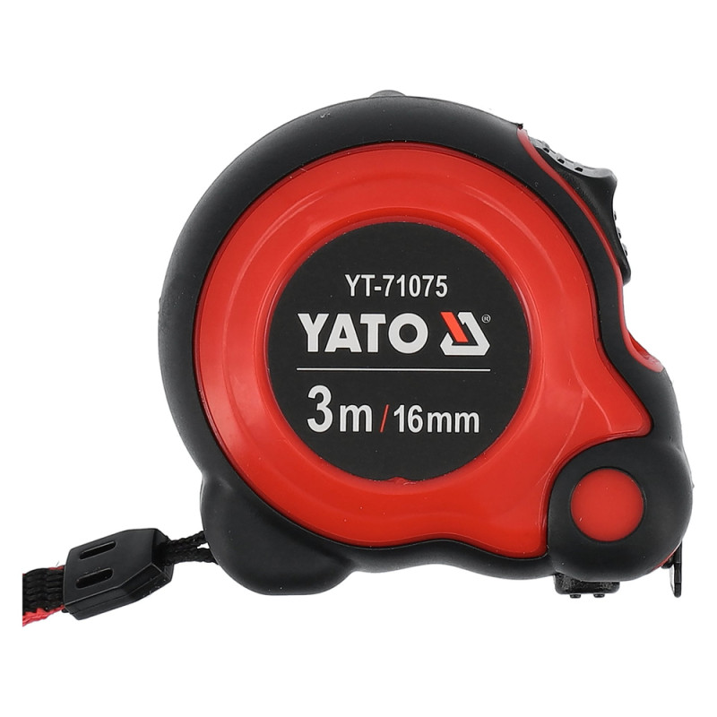 YT-71075 YATO Ruleta 3m x 16 mm, banda de otel