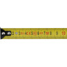 YT-71076 YATO Ruleta 5m x 19 mm, banda de otel