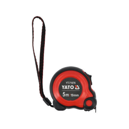 YT-71076 YATO Ruleta 5m x 19 mm, banda de otel
