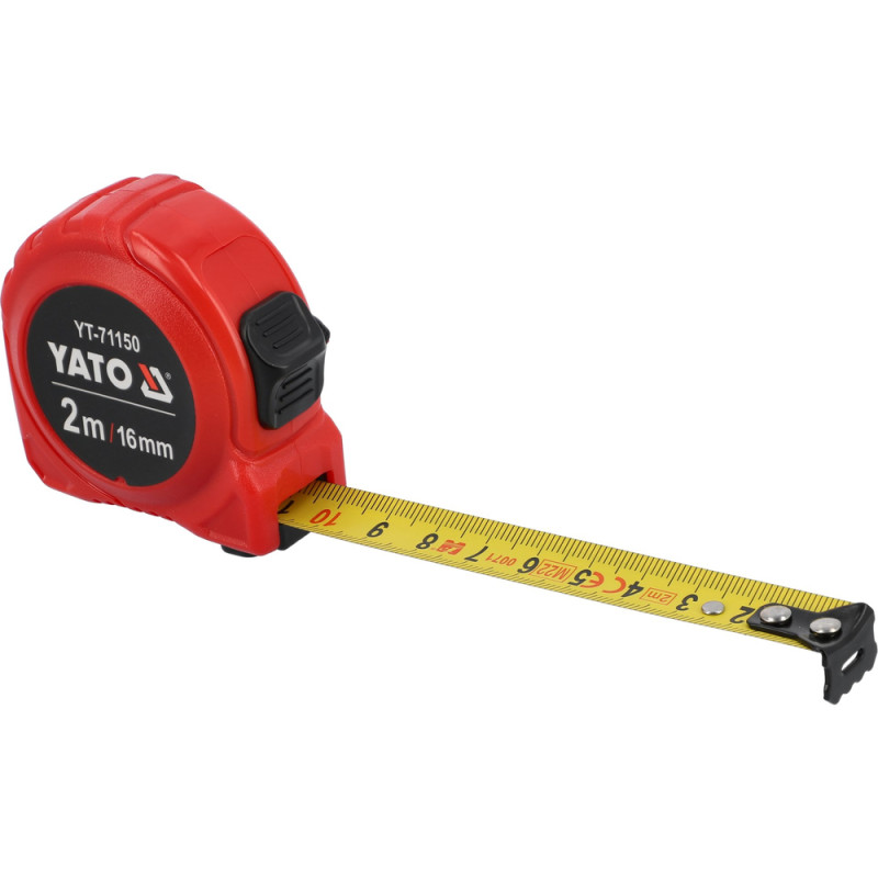 YT-71150 YATO Ruleta 2m x 16 mm, banda de otel