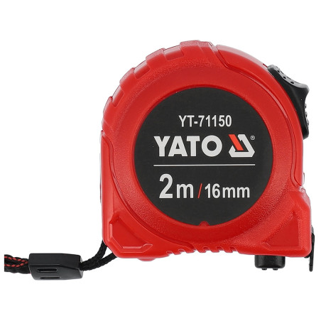 YT-71150 YATO Ruleta 2m x 16 mm, banda de otel