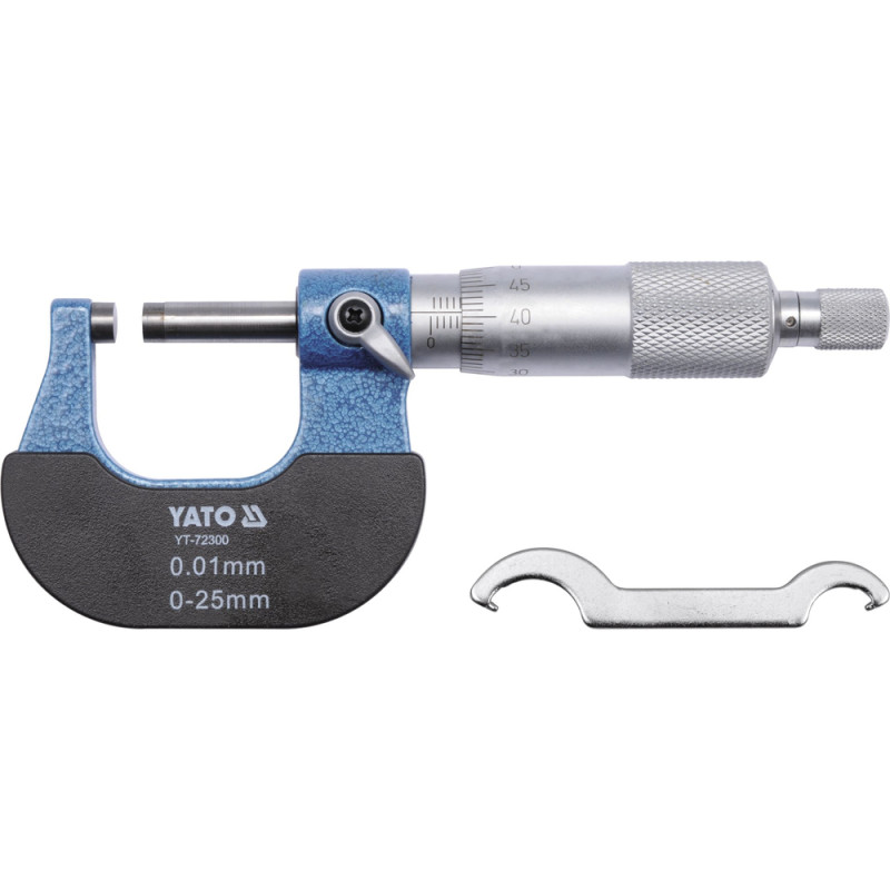 YT-72300 YATO Micrometru 0-25 mm /0.01 mm
