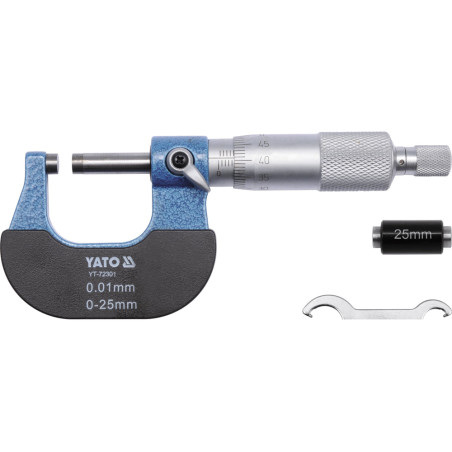 YT-72301 YATO Micrometru 25-50 mm /0.01 mm