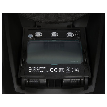 YT-73934 YATO Casca de sudura cu auto-intunecare, filtru true color, camp vizual 100x60mm