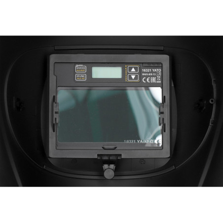YT-73936 YATO Casca de sudura cu auto-intunecare, filtru true color, camp vizual 100x53 mm