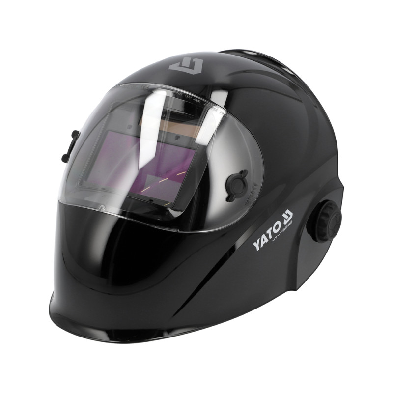 YT-73936 YATO Casca de sudura cu auto-intunecare, filtru true color, camp vizual 100x53 mm