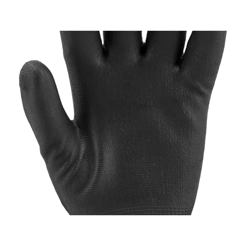 YT-74728 YATO Manusi de protectie din nylon, negre, marimea 8