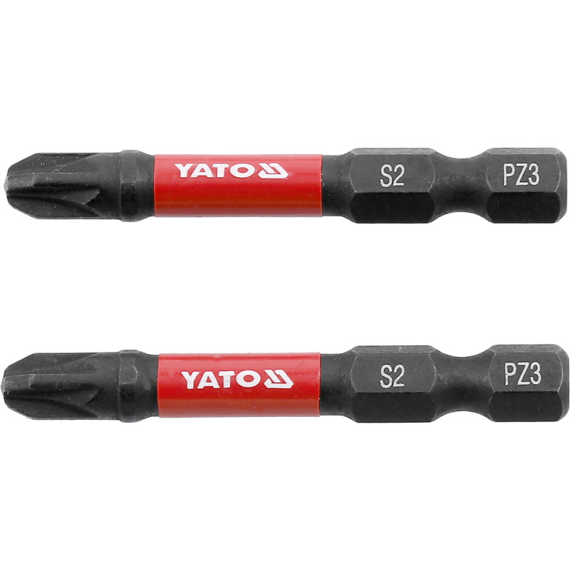 YT-78045 YATO Set 2 biti de impact PZ3, 1/4, lungime 50 mm