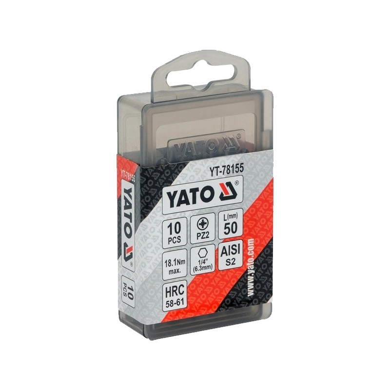 YT-78155 YATO Trusa 10 biti 1/4 x 50 mm PZ2