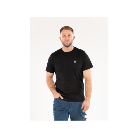 YT-78475 YATO Tricou negru BASIC, marimea 3XL