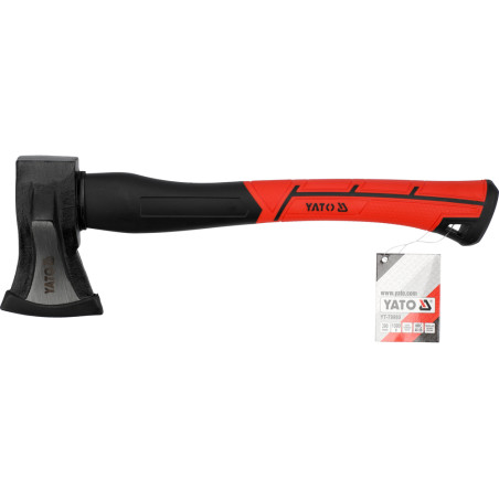 YT-79980 YATO Topor pentru despicat cu maner de fibra de sticla, 1 Kg