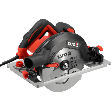 YT-821533 YATO Fierastrau circular de mana, diametru disc 190 mm, putere 1600W