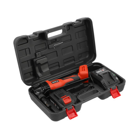 YT-82398 YATO Forfeca taiat tabla cu acumulator Li-Ion 18V, 4Ah