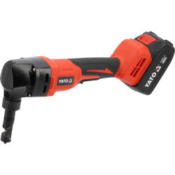 YT-82398 YATO Forfeca taiat tabla cu acumulator Li-Ion 18V, 4Ah