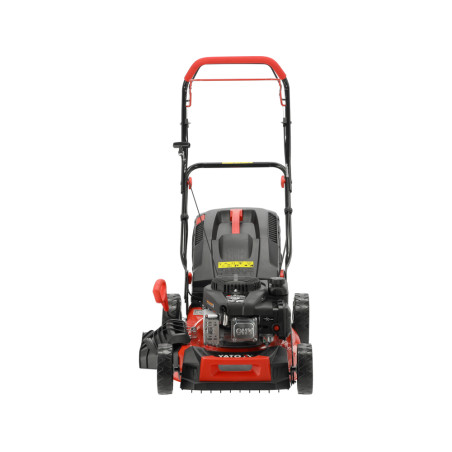 YT-85525 YATO Masina de tuns iarba pe benzina cu autopropulsie, latime de taiere 46 cm