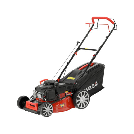 YT-85525 YATO Masina de tuns iarba pe benzina cu autopropulsie, latime de taiere 46 cm