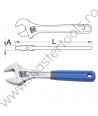 617246 UNIOR Cheie reglabila cu maner plastic, 200 mm, 250/1ADP