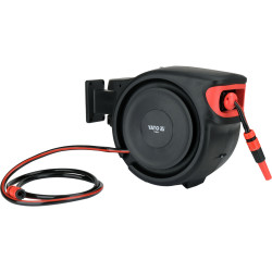 YT-90101 YATO Furtun de apa pe tambur automat, lungime 25 m