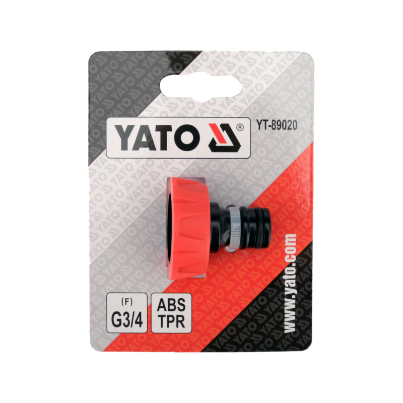 YT-89020 YATO Adaptor robinet/furtun 3/4''
