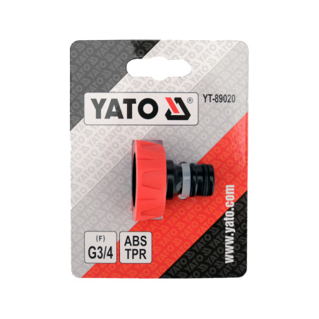 YT-89020 YATO Adaptor robinet/furtun 3/4''