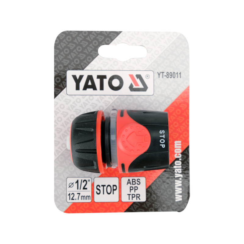 YT-89011 YATO Conector rapid de 1/2" cu funcție stop