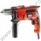 Masina de gaurit cu percutie BLACK DECKER CD714CRES
