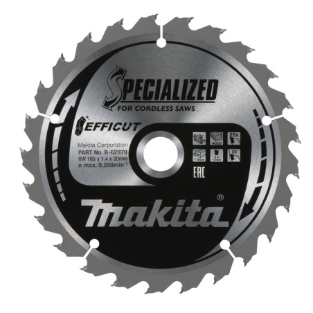 B-10643 MAKITA Panza ferastrau circular 136 X 20 mm, 16 dinti