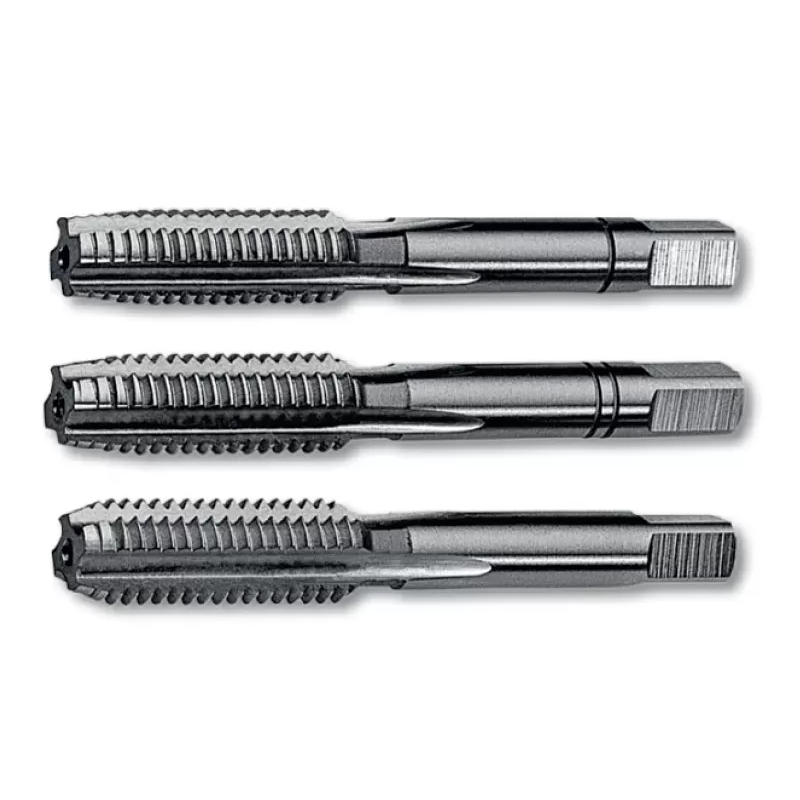 VL.22330 VOLKEL Set 3 tarozi de mana filet Whitworth standard britanic, BSW3/4"x10, HSS-G