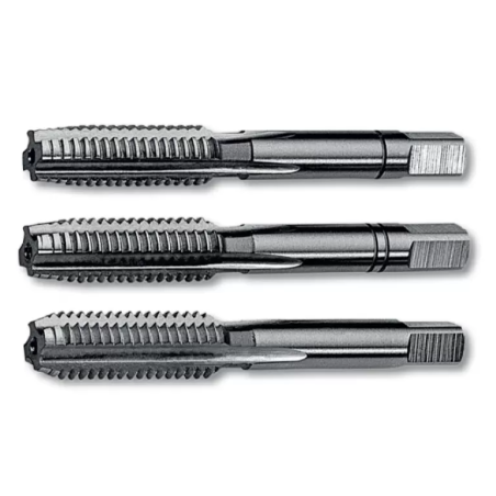 VL.22374 VOLKEL Set 3 tarozi de mana filet Whitworth standard britanic, BSW2.1/2"x4, HSS-G