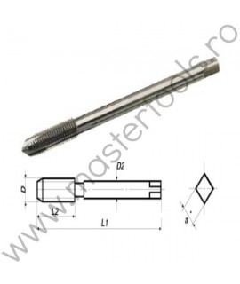 VL.39507 VOLKEL Tarod universal cu filet tip B metric fin HSS-E, Mf 6x0.75