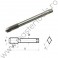 VL.39528 VOLKEL Tarod universal cu filet tip B metric fin HSS-E, Mf 14x1.5