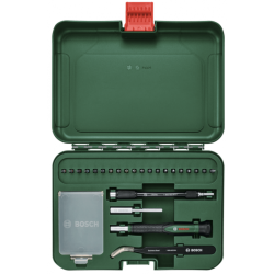 1600A039HT BOSCH Set surubelnite de precizie cu biti, 24 de piese