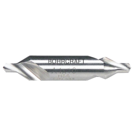 16000300315 BOHRCRAFT Burghiu de centruire DIN 333 A HSS, 3.15 x 8.00mm