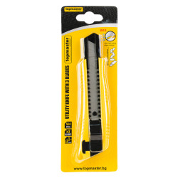 370158 TOP MASTER PRO Cutter cu sina metalica 18mm, 2 lame rezerva