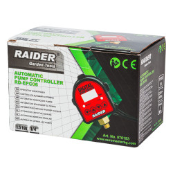 070193 RAIDER RD-EPC06 Presostat electronic 1.5kW ¼" 80°C Digital