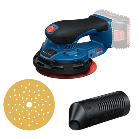 0601372904 BOSCH PRO GEX 18V-150-3 Slefuitor orbital compatibil cu acumulator Li-Ion 18V