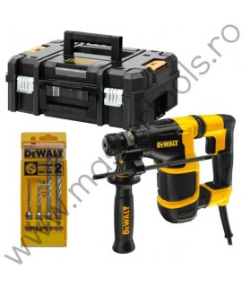 DEWALT D25052KT Ciocan combinat rotopercutor SDS-Plus cu transmisie L