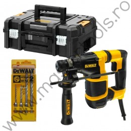 DEWALT D25052KT Ciocan combinat rotopercutor SDS-Plus cu transmisie L