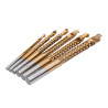 150694 RAIDER Set 6 burghie tip freza combinata HSS TiN , prindere cilindrica, diametre 3-8 mm