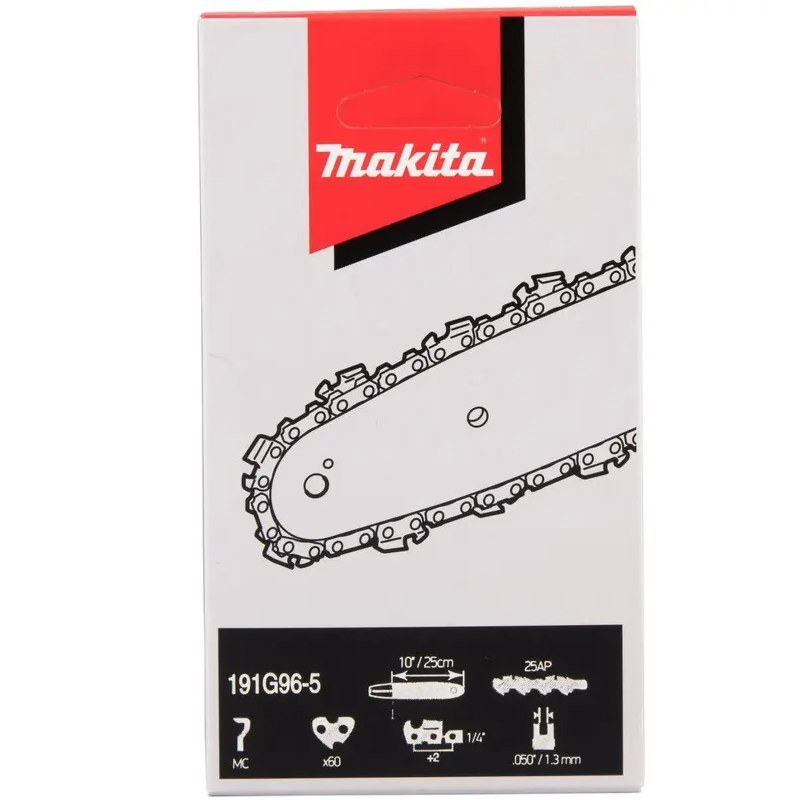 191G96-5 MAKITA Lant de schimb pentru fierastrau, lungime 25 cm, 1.3 mm, 1/4 inch, 60 eclise