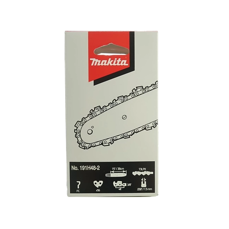 191H48-2 MAKITA Lant de schimb pentru fierastrau, lungime 38 cm, 1.5 mm, 3/8 inch, 56 eclise