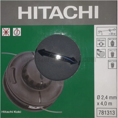 781313 HIKOKI Cap cu 2 fire cu adaptoare , 2.4 mm X 4.0 m