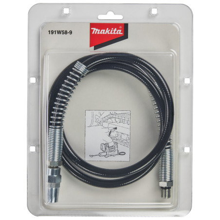 1916S5-1 MAKITA Furtun flexibil 1200 cm pentru pistolul de gresat DGP180