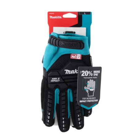 P-84470 MAKITA Manusi de lucru antivibratii, rezistente la impact, marimea L/9