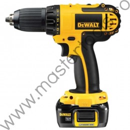 DEWALT DC732C2 Masina de gaurit si insurubat cu doi acumulatori Li-Ion de 14.4 V