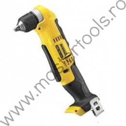 DEWALT DCD720N Masina de gaurit in unghi drept cu mandrina de 10 mm compatibila cu acumulatorii Li-Ion de 14.4 V